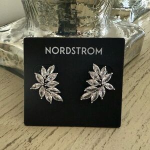 NWT- NORDSTROM Cubic Zirconia Statement Earrings